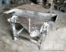 江蘇小型不銹鋼直線(xiàn)篩已發(fā)貨，張先生請(qǐng)注意查