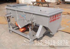 陜西小型直線篩已發(fā)貨，李經(jīng)理請注意查收！